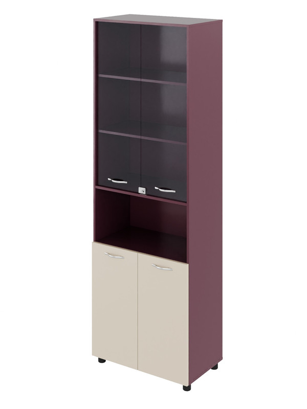 Шафа зі склом Color (7872) МЕБЛІ ТЕХНОСТИЛЬ